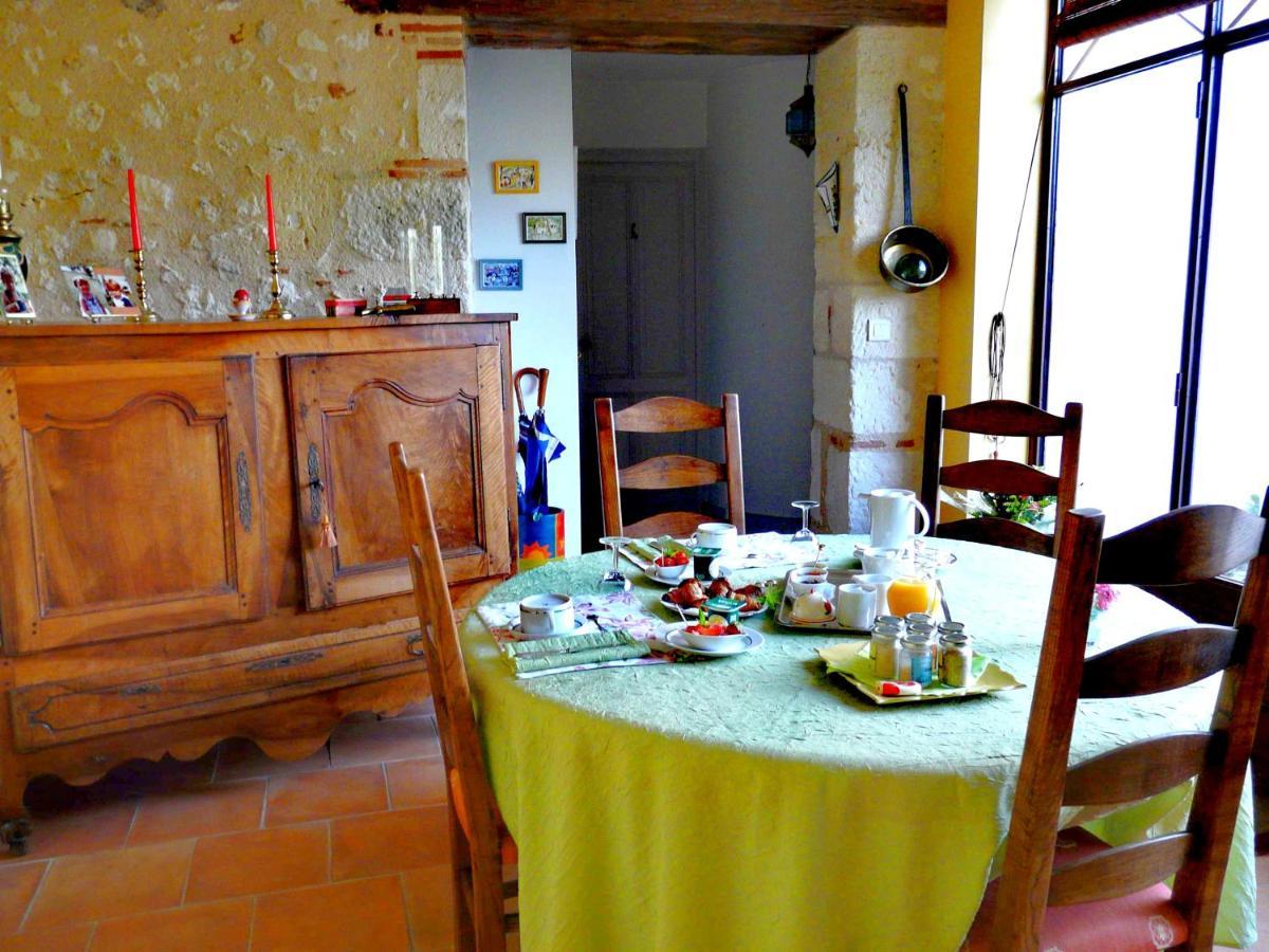 Au Bord De L'Eau Bed and Breakfast Pessac-sur-Dordogne Exteriör bild